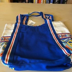 Vera Bradley small color block tote